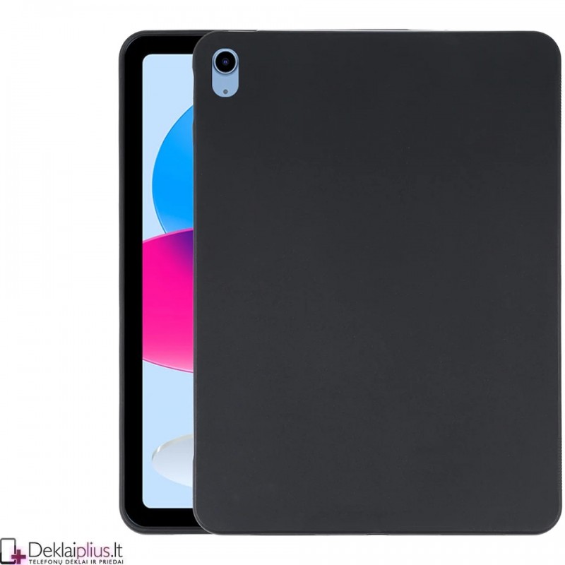 Plonas silikoninis dėklas - juodas (Apple Ipad 10.9 (2022)-Ipad 11 (2025) Plonas silikoninis dėklas - juodas (Apple Ipad 10.9 (2022)-Ipad 11 (2025)